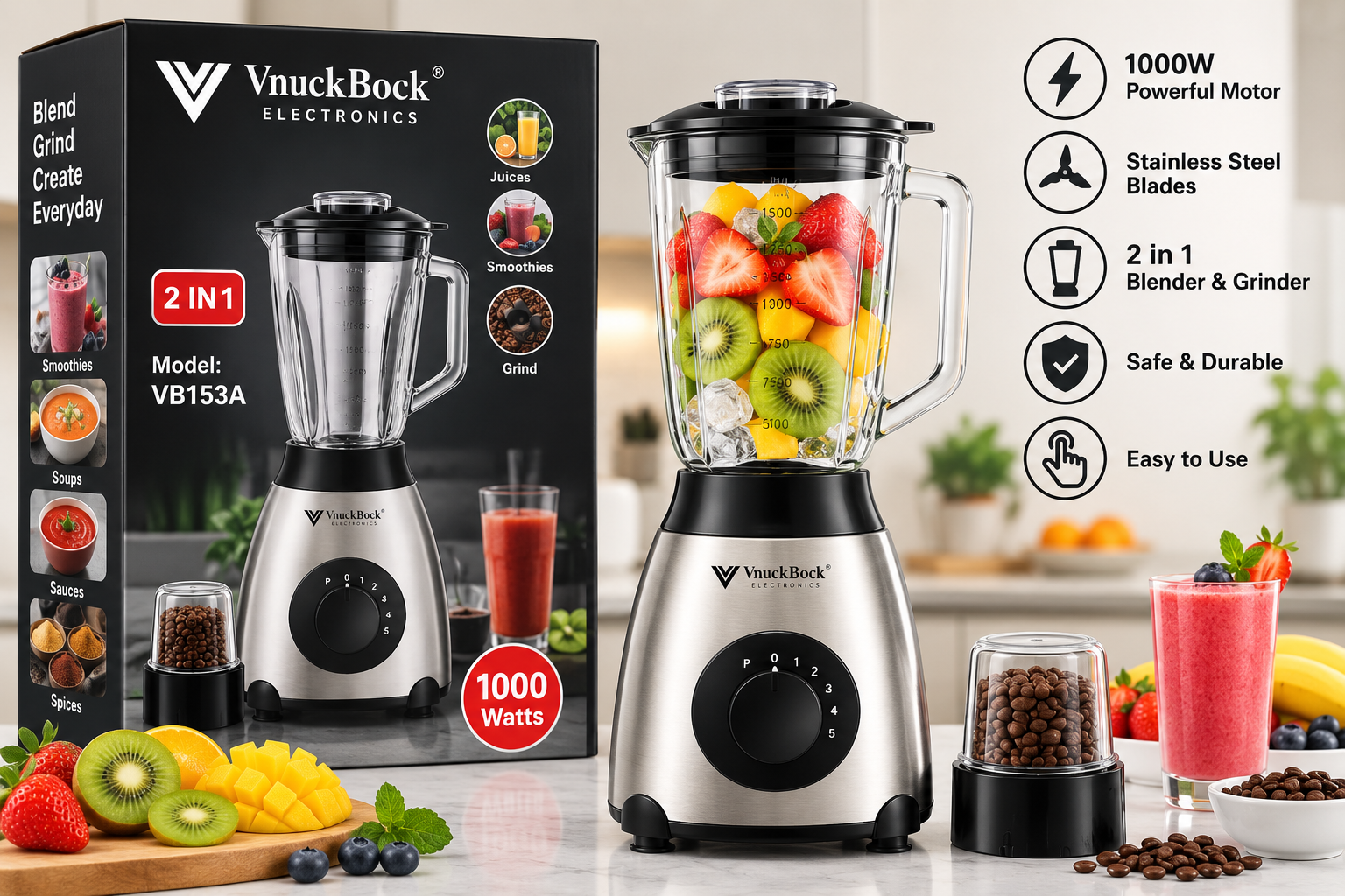 Cancels Glass Blender