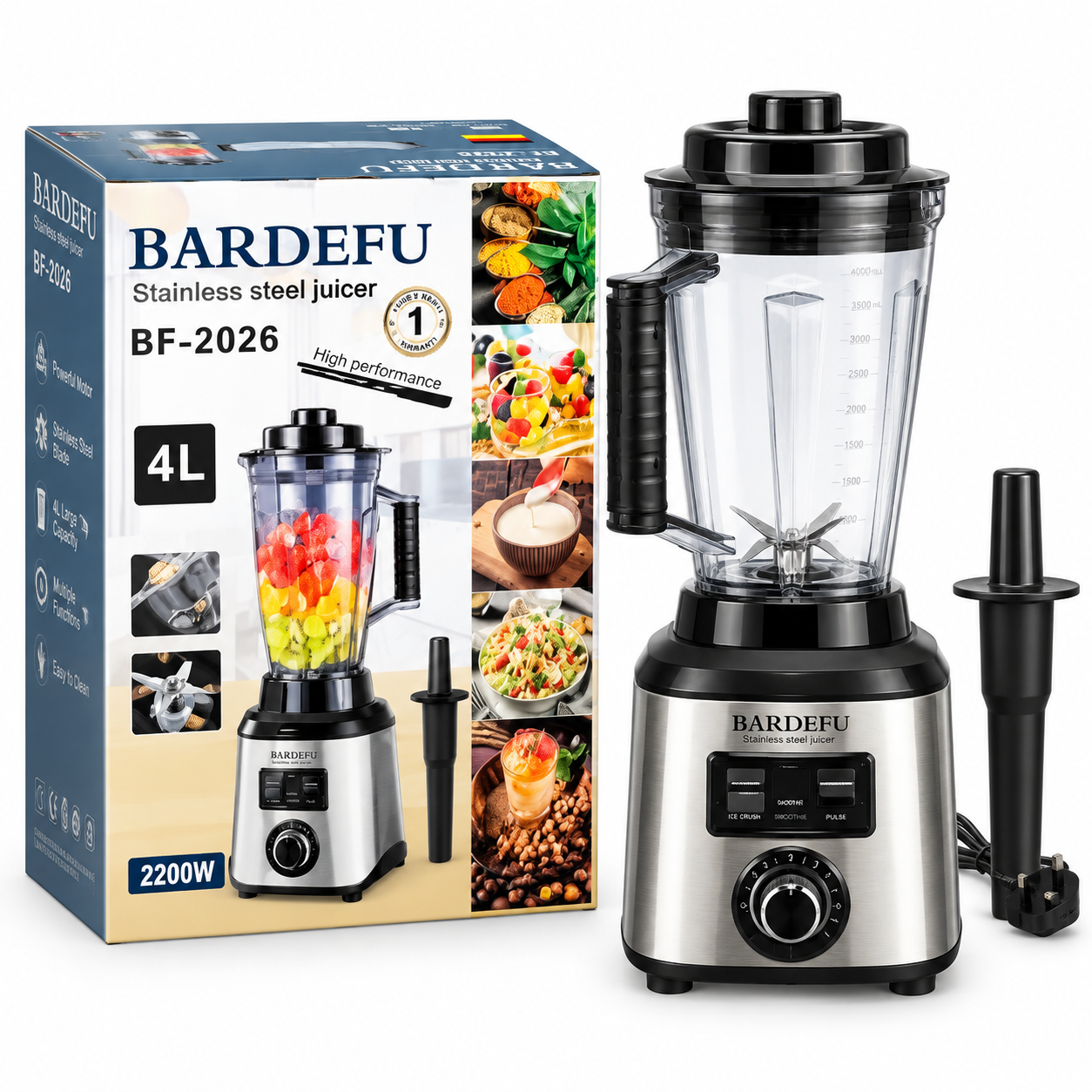 Bardefu 4L Blender